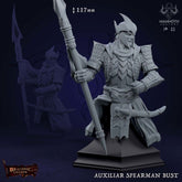 Auxilar Spearmen Bust 3D-printed model